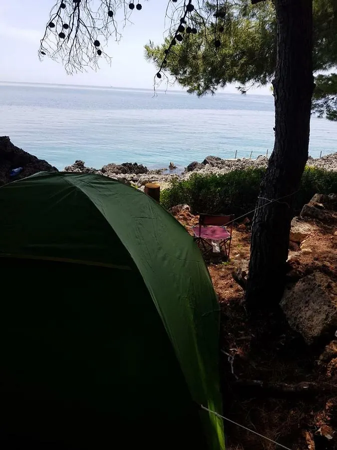 The Sea Cave Camping Himare