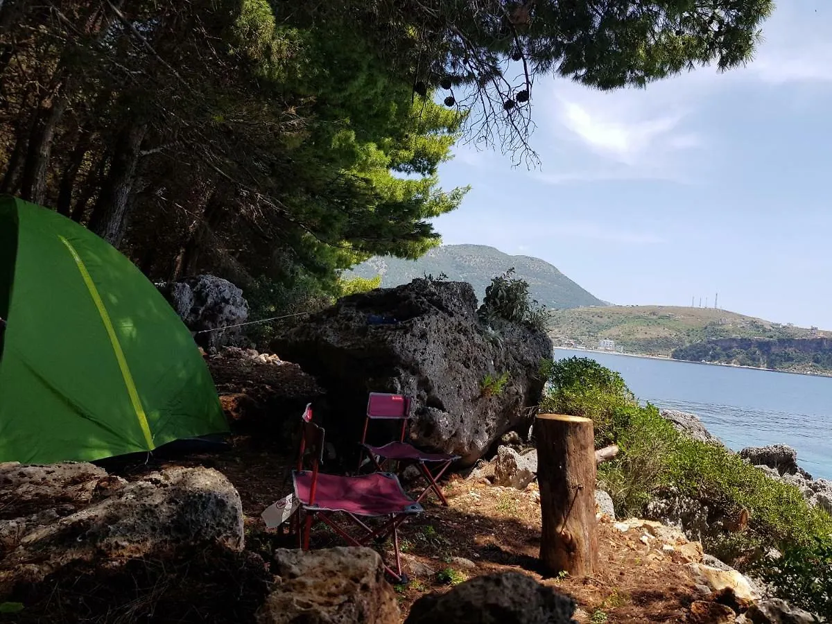 Campsite The Sea Cave Camping Himare