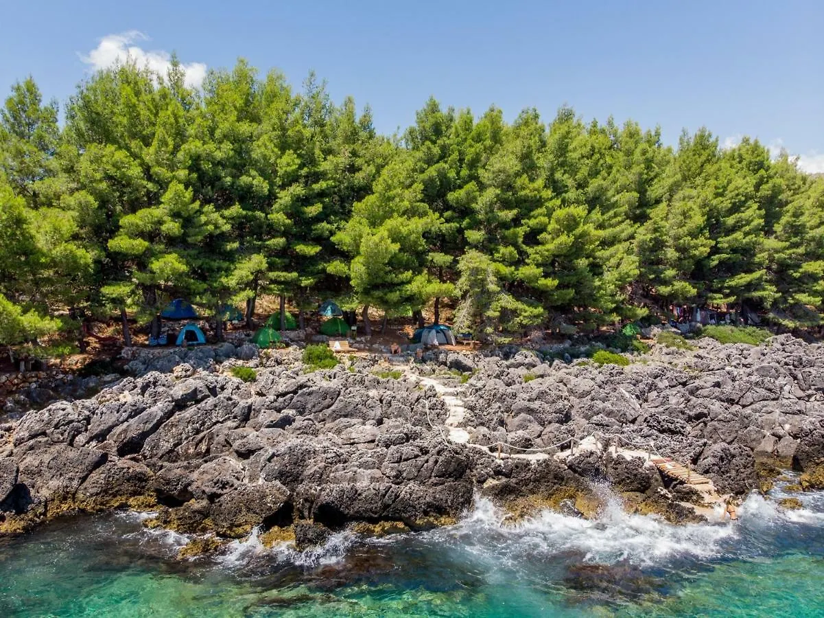 The Sea Cave Camping Himare