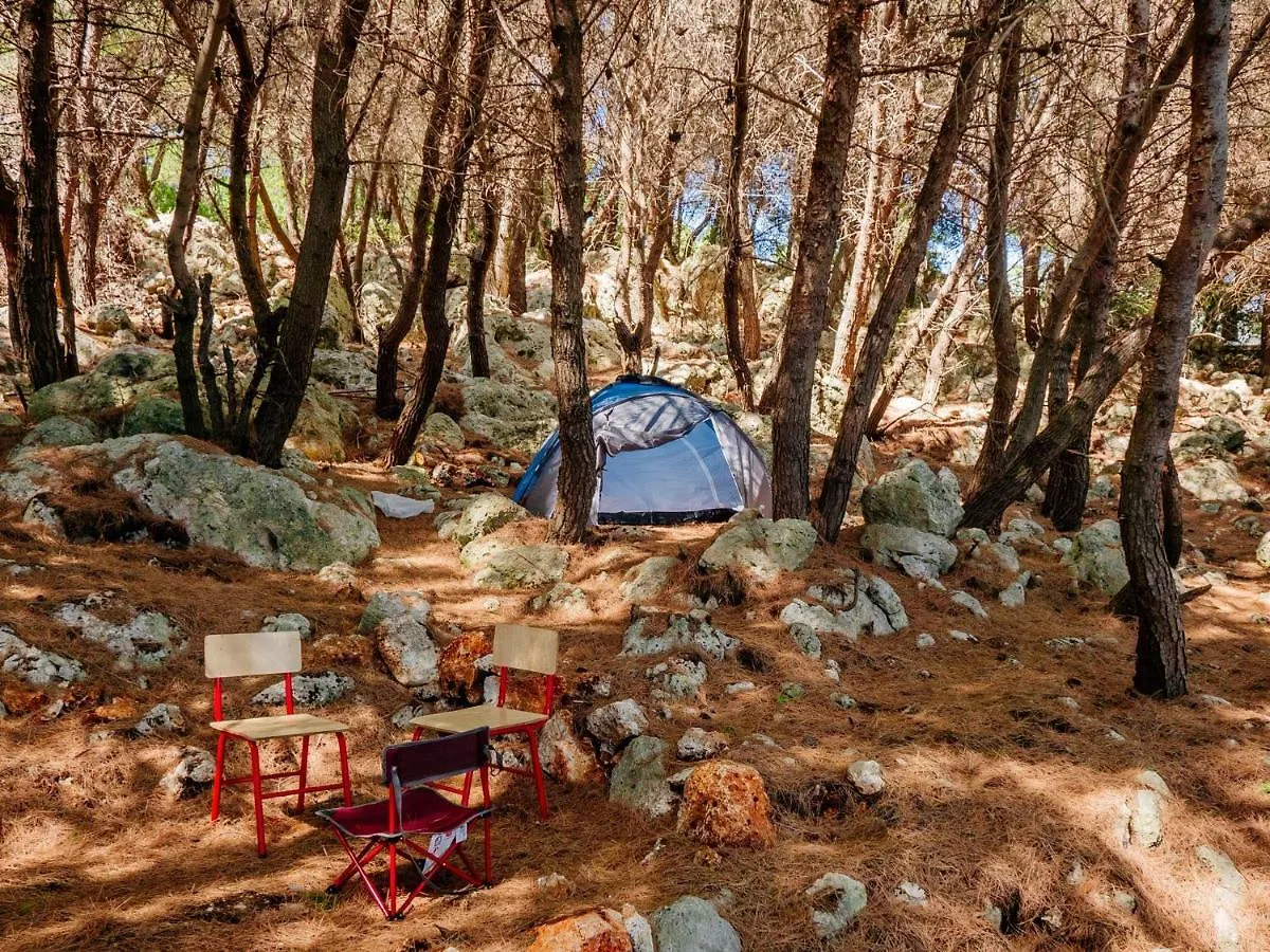 Campsite The Sea Cave Camping Himare